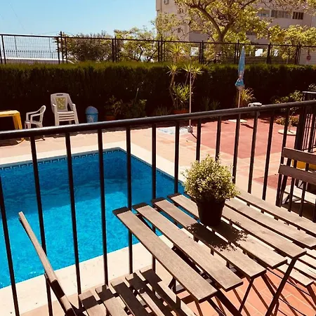 公寓 Encantador Apartamento Con Piscina 托雷莫利诺斯